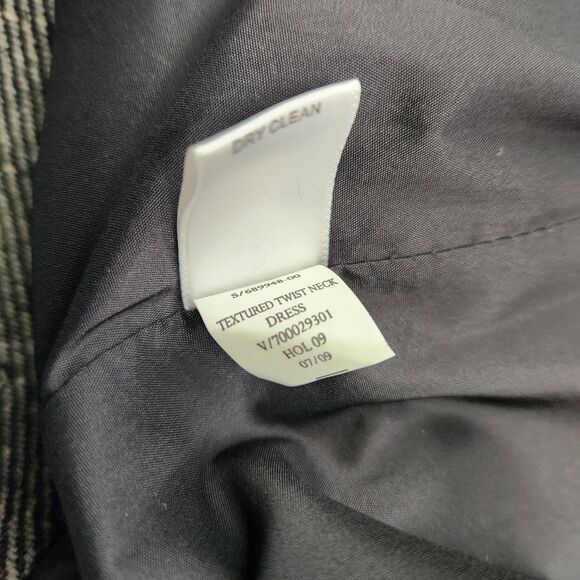 Banana Republic Womens Stretch size 2‎ Black Gray Wool Dress with Pockets - Picture 10 of 11